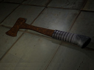 A set of axes Model 3D