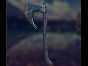 A set of axes Model 3D