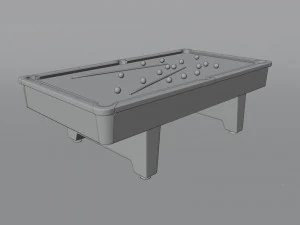 Billiard table 3D Model