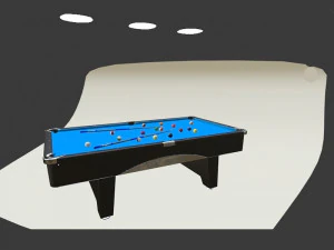 Billiard table 3D Model
