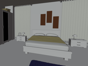 Bedroom Modelo 3D