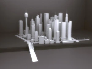 Ciudad Modelo 3D