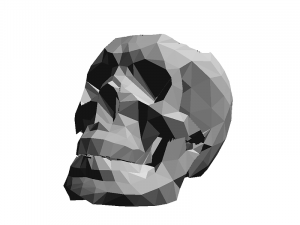 3dprint Skull echo dot holder Modello di stampa 3D
