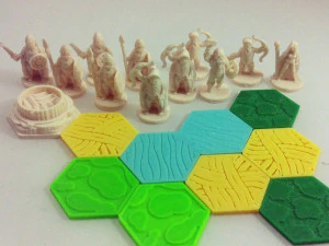 3dprint 미드가르드의 남자들 3D 프린트 모델