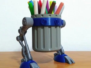 Impress&atilde;o 3D do caminhante do lixo Modelo de Impressão 3D