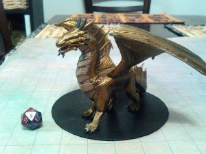 3дпринт Бронзовый Дракон 3D Принт Модель