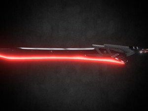 Fantasy Sword 3D 3D Model