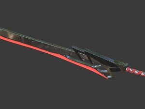 Fantasy Sword 3D 3D Model