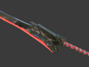Fantasy Sword 3D 3D Model