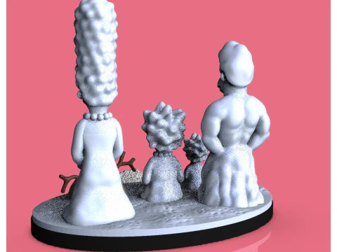 THE SIMPSONS SNOW 3D Print Model