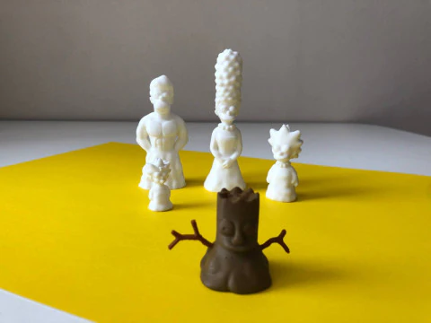THE SIMPSONS SNOW 3D Print Model