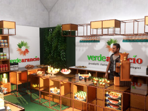 FOOD MARKET 3D Model