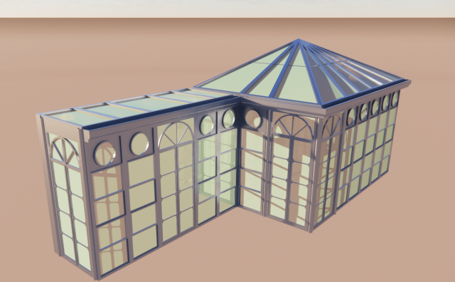 Outdoor gazebo Modello 3D .c4d .max .obj .3ds .fbx .stl .blend 