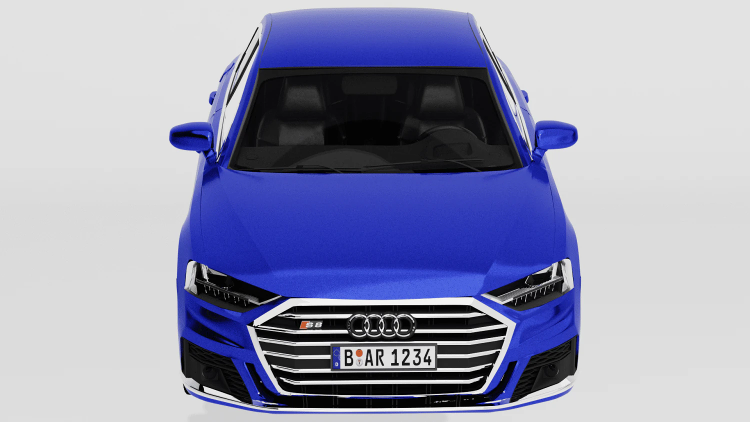 Audi S8 3D Model .c4d .max .obj .3ds .fbx .stl .blend 