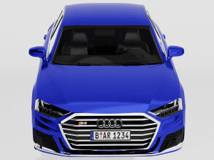 Audi S8 Modello 3D