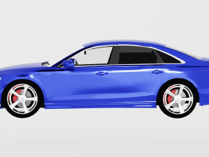 Audi S8 3D 模型