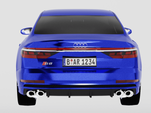 Audi S8 3D 模型
