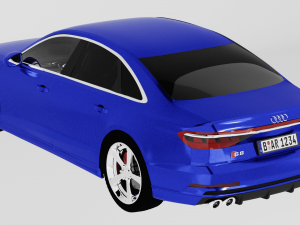 Audi S8 3D 模型