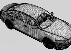 Audi S8 3D 模型