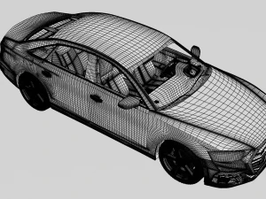 Audi S8 3D Model