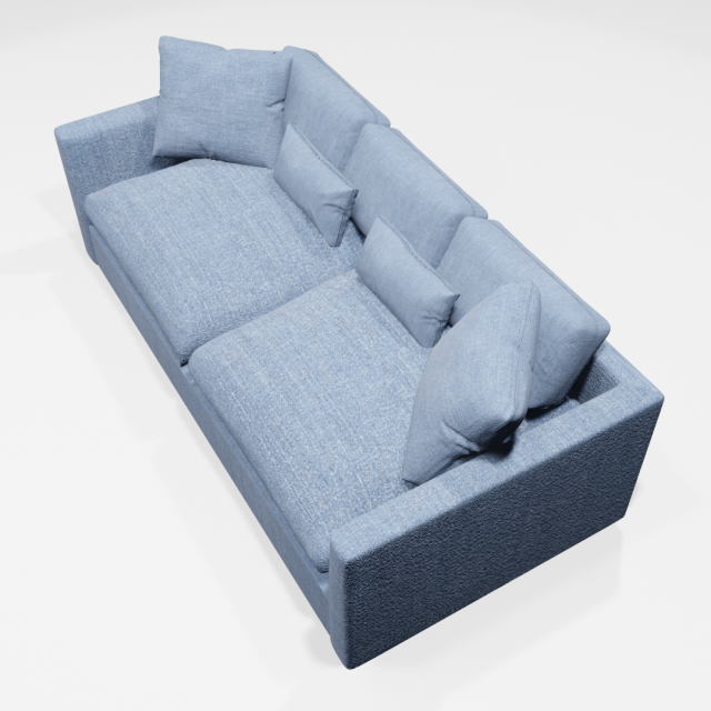 Sofa Elizi Modello 3D .c4d .max .obj .3ds .fbx .stl .blend 
