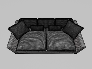 Sofa Elizi Modello 3D