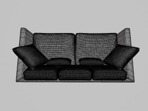 Sofa Elizi Modello 3D