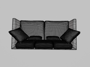 Sofa Elizi Modello 3D