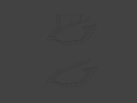 Decorative overlay on the cooler 120mm 3D 모델