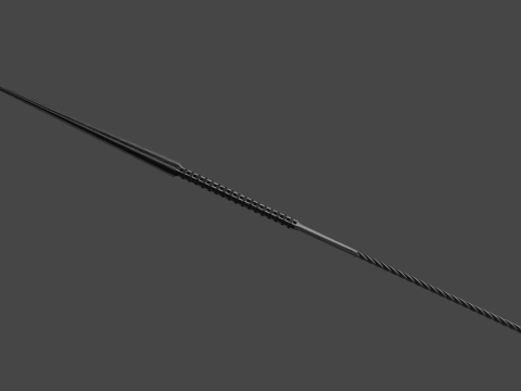 Steel spear Modello 3D