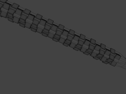 Steel spear 3D Model