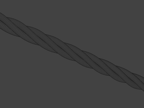 Steel spear 3D Model