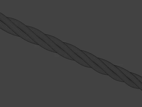 Steel spear 3D Model