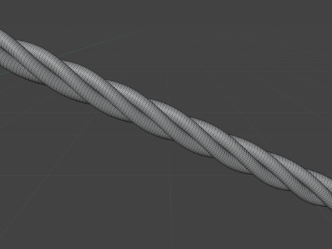 Steel spear 3D Model