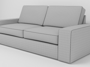 IKEA KIVIK Sofa Model 3D