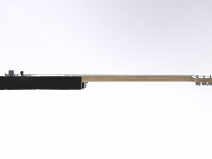 Telecaster Guitar Modelo 3D