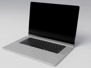Apple MacBook Pro 16 2021 3D मॉडल