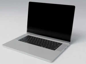 애플 맥북 프로 16 2021 3D 모델