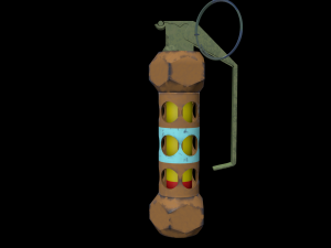 Grenade flash CS GO Modello 3D