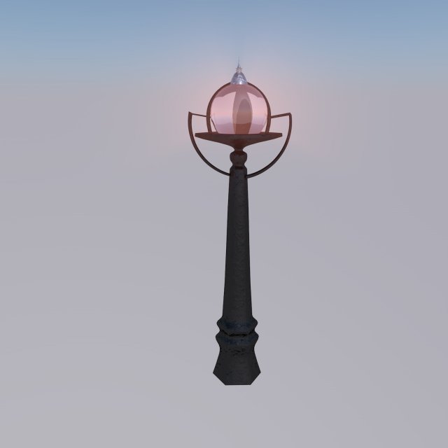 Street lights Modelo 3D .c4d .max .obj .3ds .fbx .stl .blend 