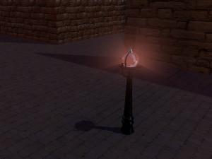 Street lights Modelo 3D