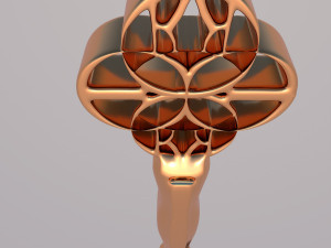 Golden key Modelo 3D
