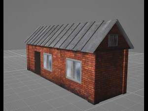 Altes Haus 3D Modell