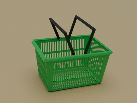 Shopping Cart 3D 模型