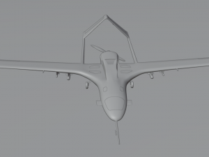 Military drone 3D Model