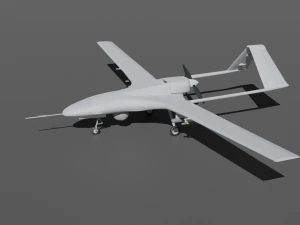 Askeri drone 3D Model