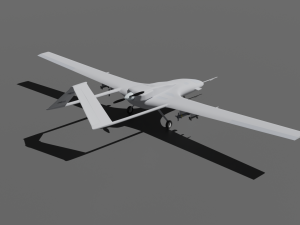 Military drone 3D Model