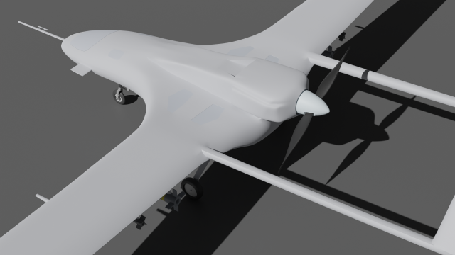 Bayraktar tb2 3D Model in Drone / Copter 3DExport