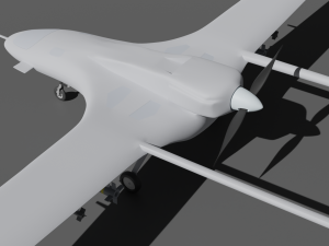 Military drone 3D Model