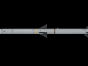 AIM-120 AMRAAM missile 3Dモデル
